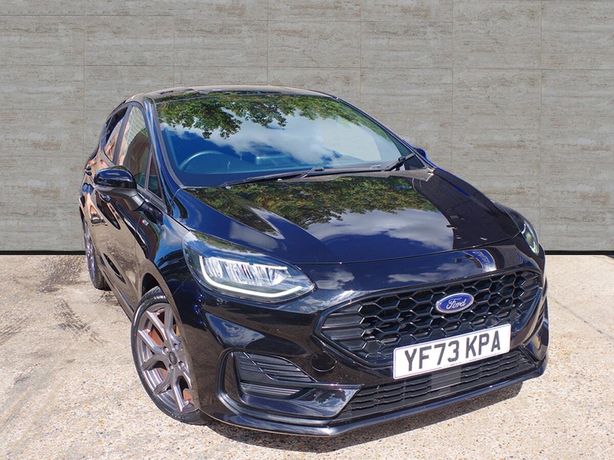 Black 2024 Ford Fiesta ST-Line Edition